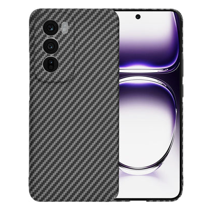Custodia per Oppo Reno12, Techsuit, Carbonite FiberShell, Nera