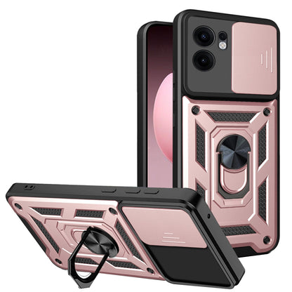 Custodia per Oppo Reno13 FS 5G / Reno13 F 4G / Reno13 F, Techsuit, CamShield, Rosa
