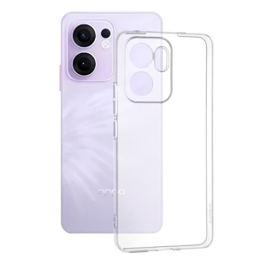Coque pour Oppo Reno13 FS 5G / Reno13 F 4G / Reno13 F, Techsuit, Claire, Transparente