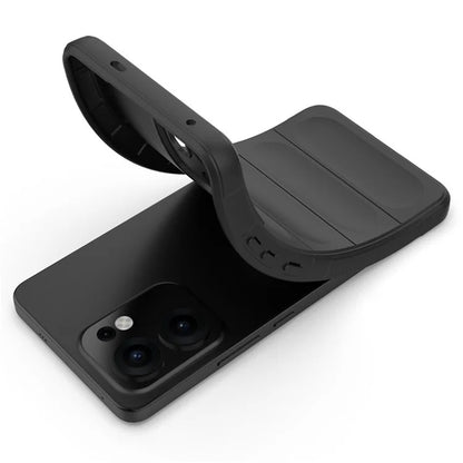 Custodia per Oppo Reno13 FS 5G / Reno13 F 4G / Reno13 F, Techsuit, Magic Shield, Nera