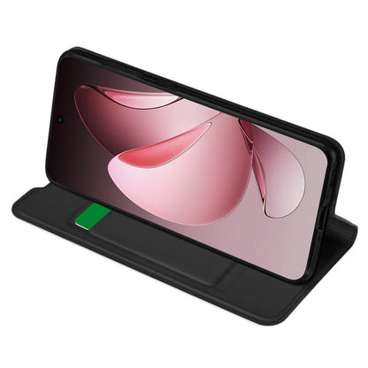 Hülle für Oppo Reno13 FS 5G / Reno13 F 4G / Reno13 F, Techsuit, Magskin Book, Schwarz