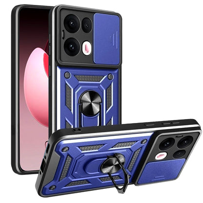 Coque pour Oppo Reno13 Pro, Techsuit, CamShield, Bleue