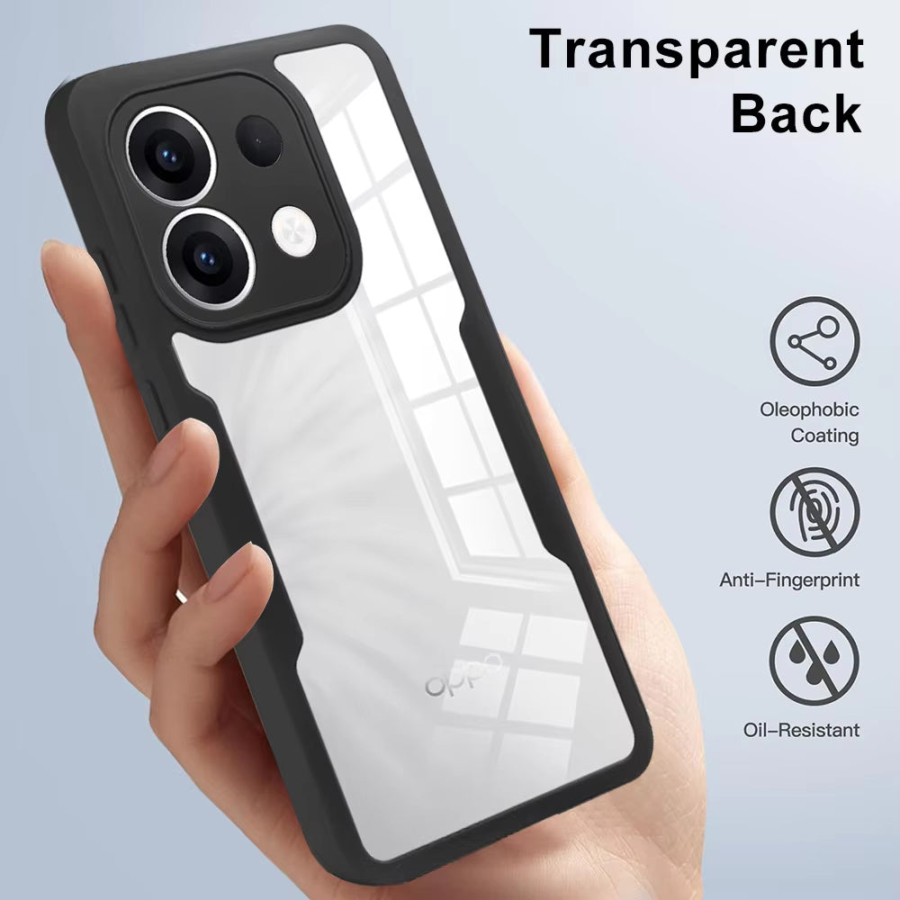 Custodia per Oppo Reno13 Pro, Techsuit, ColorVerse 360, Blu