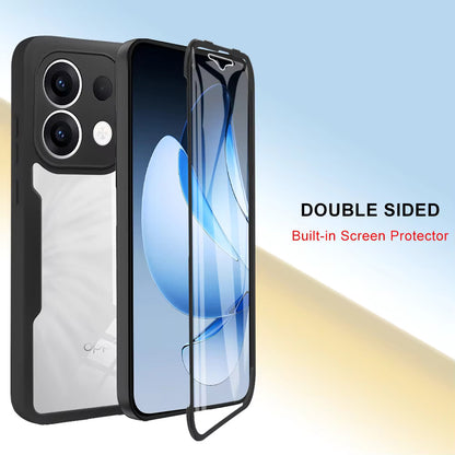 Hülle für Oppo Reno13 Pro, Techsuit, ColorVerse 360, Schwarz