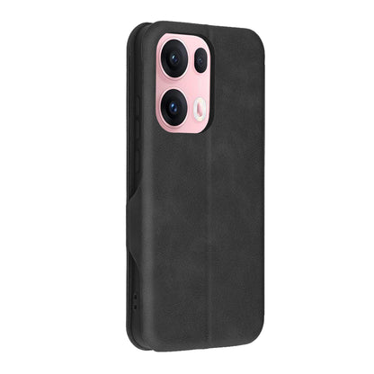 Coque pour Oppo Reno13 Pro, Techsuit, Safe Wallet Plus, Noire