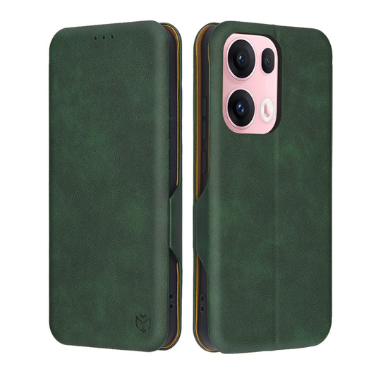 Custodia per Oppo Reno13 Pro, Techsuit, Safe Wallet Plus, Verde