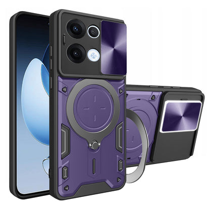 Custodia per Oppo Reno13, Techsuit, CamGuard Pro, Viola