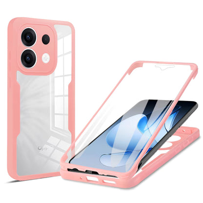 Custodia per Oppo Reno13, Techsuit, ColorVerse 360, Rosa