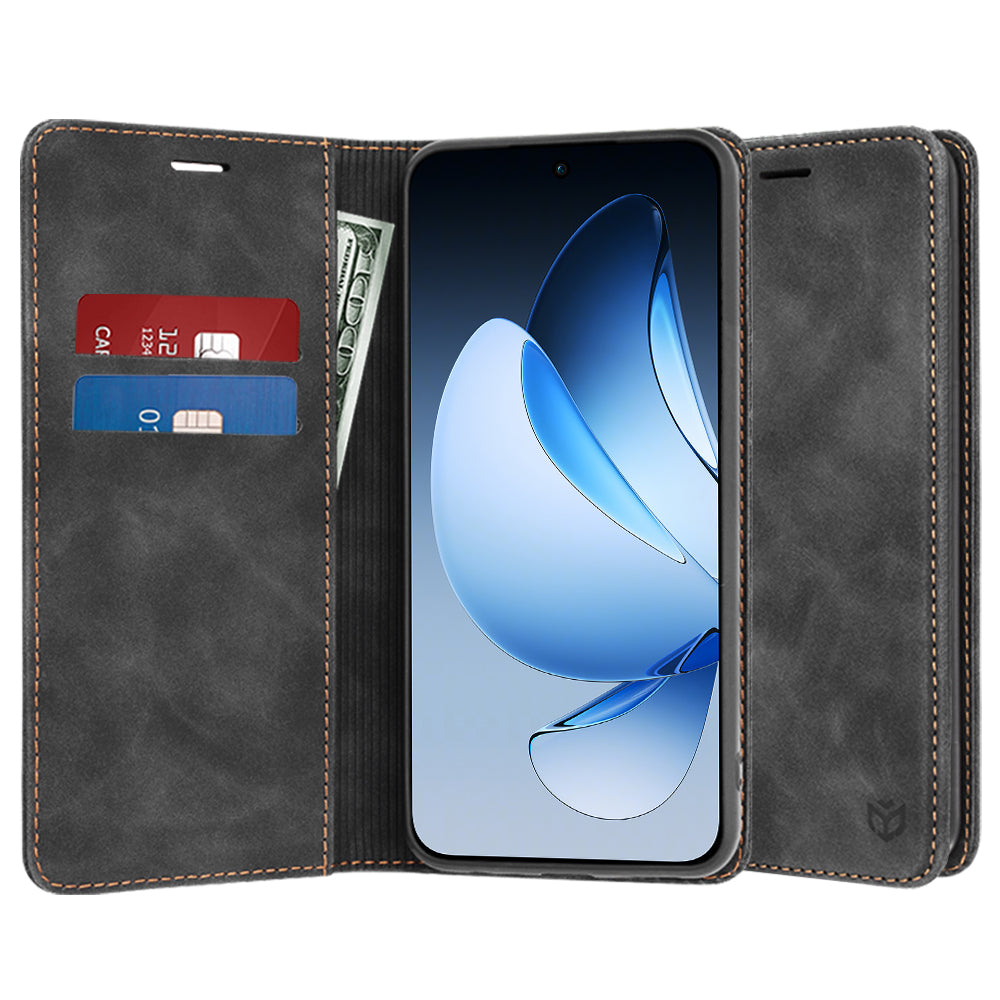 Custodia per Oppo Reno13, Techsuit, Confy, Nera