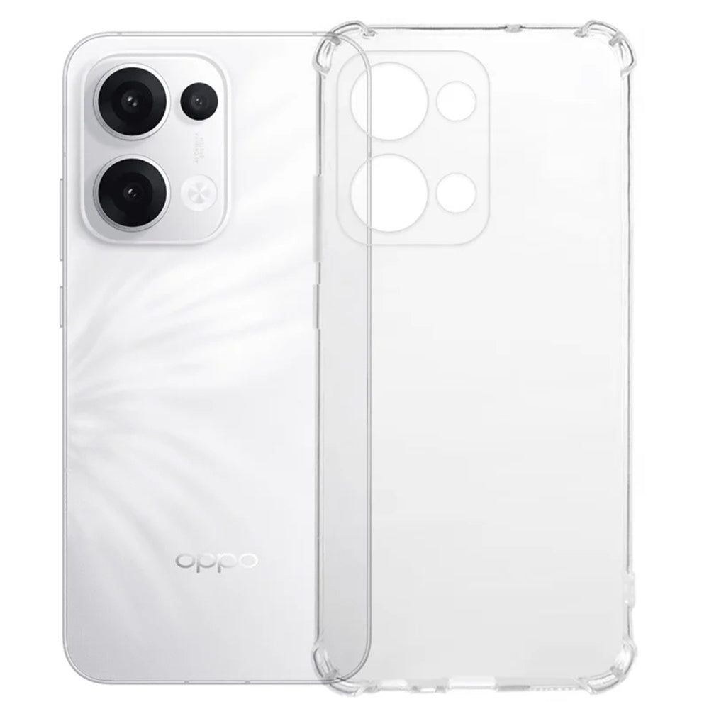 Custodia per Oppo Reno13, Techsuit, Shockproof Clear, Trasparente