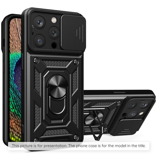 Coque pour Oppo Reno14 F, Techsuit, CamShield, Noire