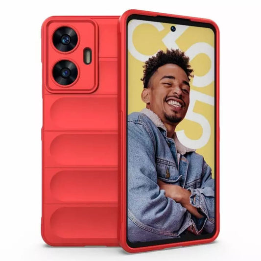 Hülle für Oppo Reno14 FS 5G / Reno14 F, Techsuit, Magic Shield, Rot
