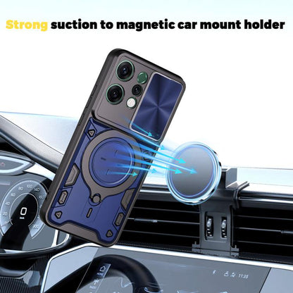 Custodia per Oppo Reno14, Techsuit, CamGuard Pro, Viola