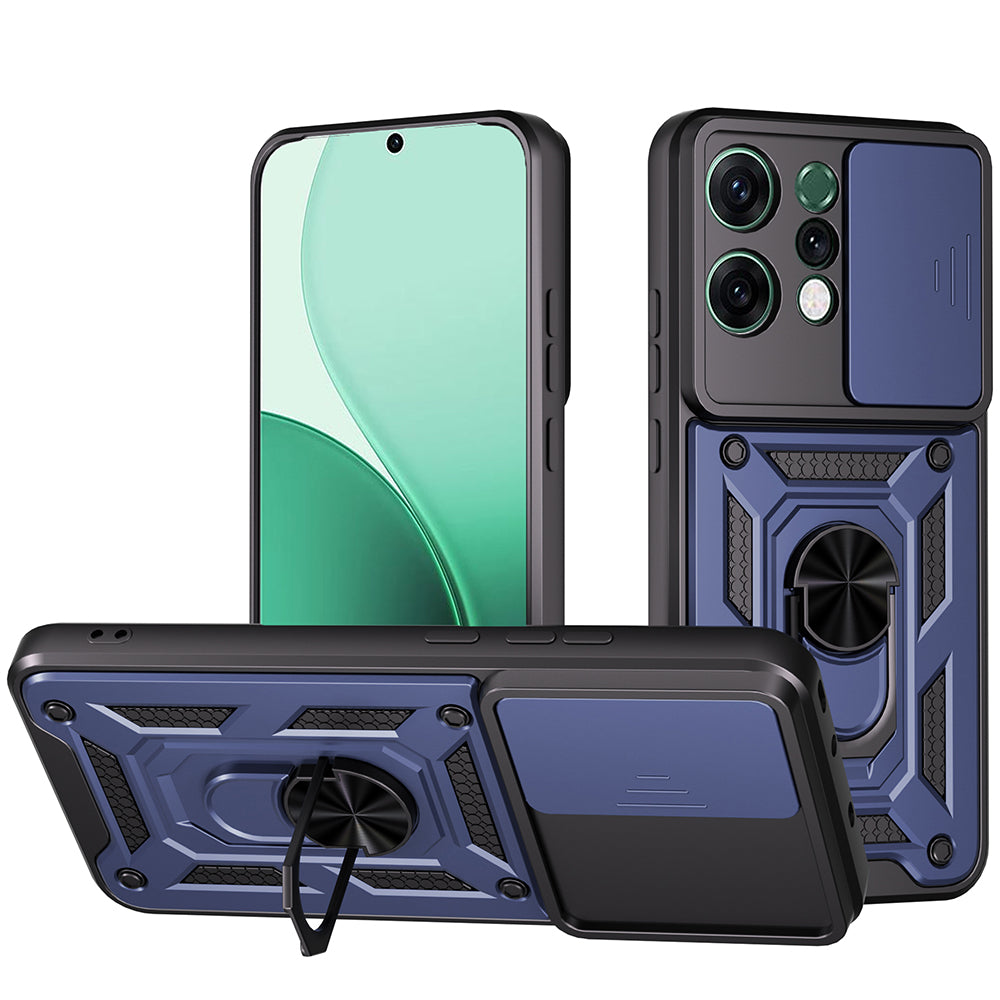 Hülle für Oppo Reno14, Techsuit, CamShield, Blau