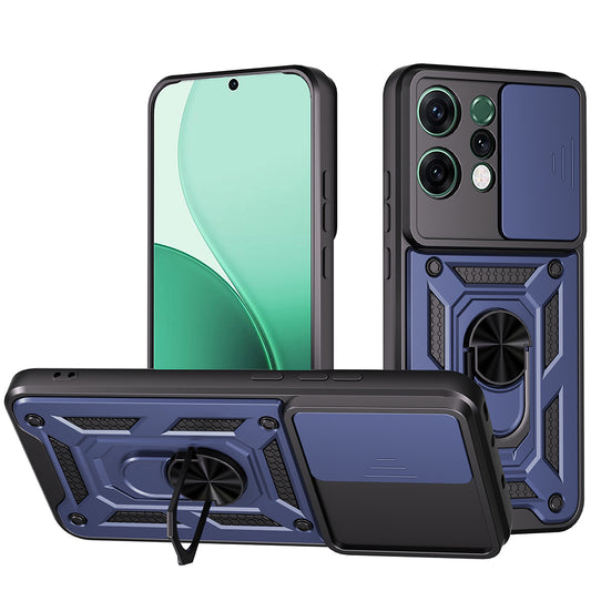 Hülle für Oppo Reno14, Techsuit, CamShield, Blau