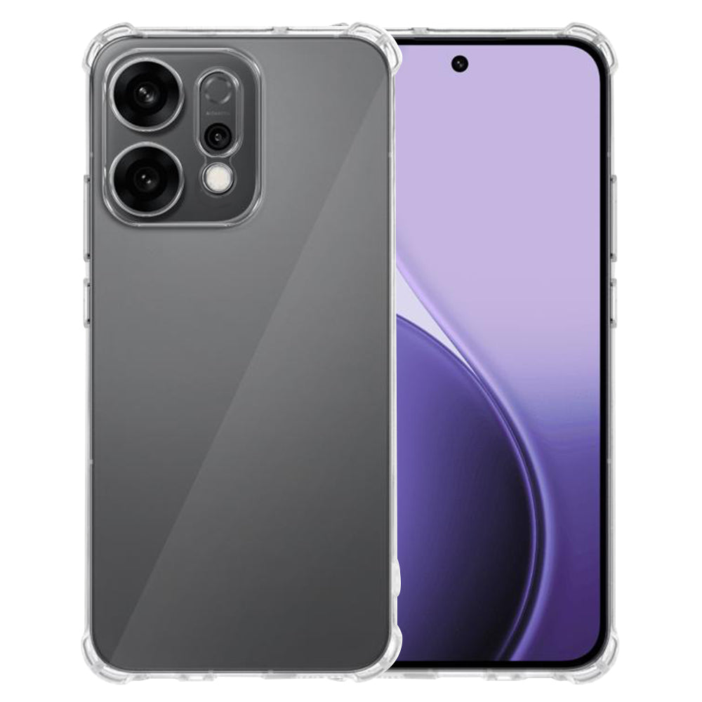 Coque pour Oppo Reno14, Techsuit, Antichoc Claire, Transparente