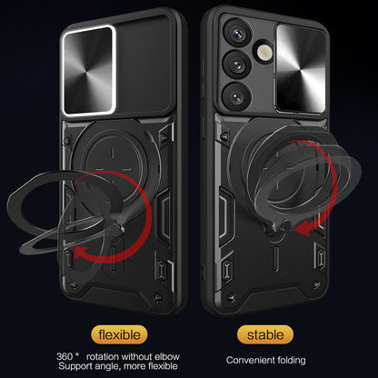 Étui pour Oppo Reno15 FS / Reno15 F, Techsuit, CamGuard Pro, Bleu