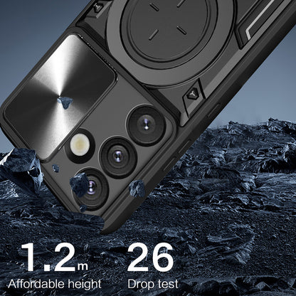 Étui pour Oppo Reno15 FS / Reno15 F, Techsuit, CamGuard Pro, Bleu