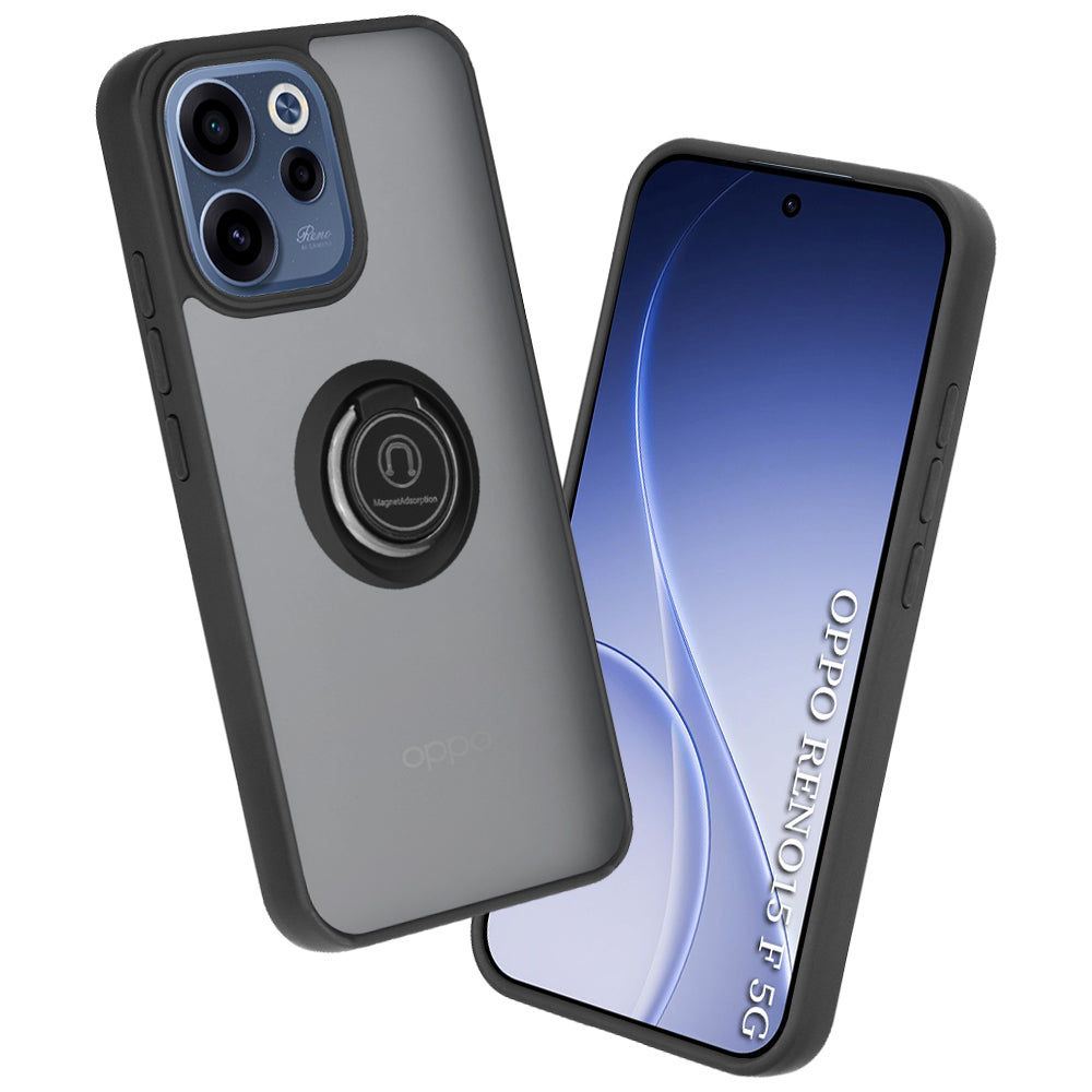 Case for Oppo Reno15 FS / Reno15 F, Techsuit, Glinth, Black