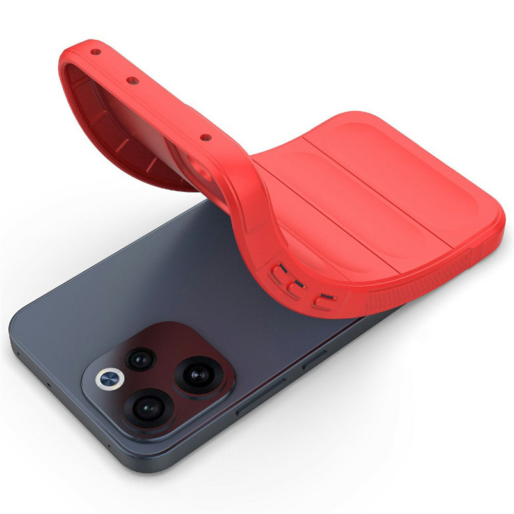 Custodia per Oppo Reno15 FS / Reno15 F, Techsuit, Magic Shield, Rossa