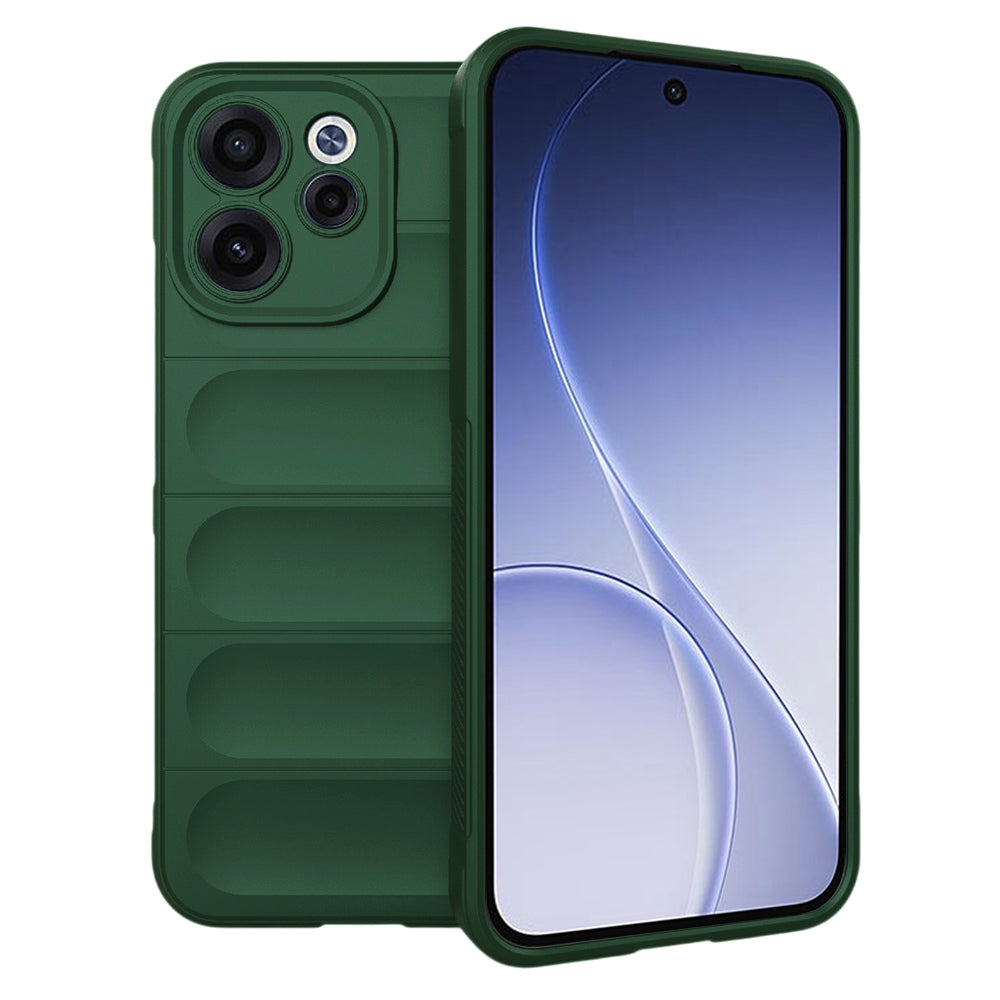 Hülle für Oppo Reno15 FS / Reno15 F, Techsuit, Magic Shield, Grün