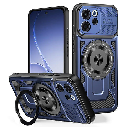 Étui pour Oppo Reno15 FS / Reno15 F, Techsuit, RuggedCam, Bleu