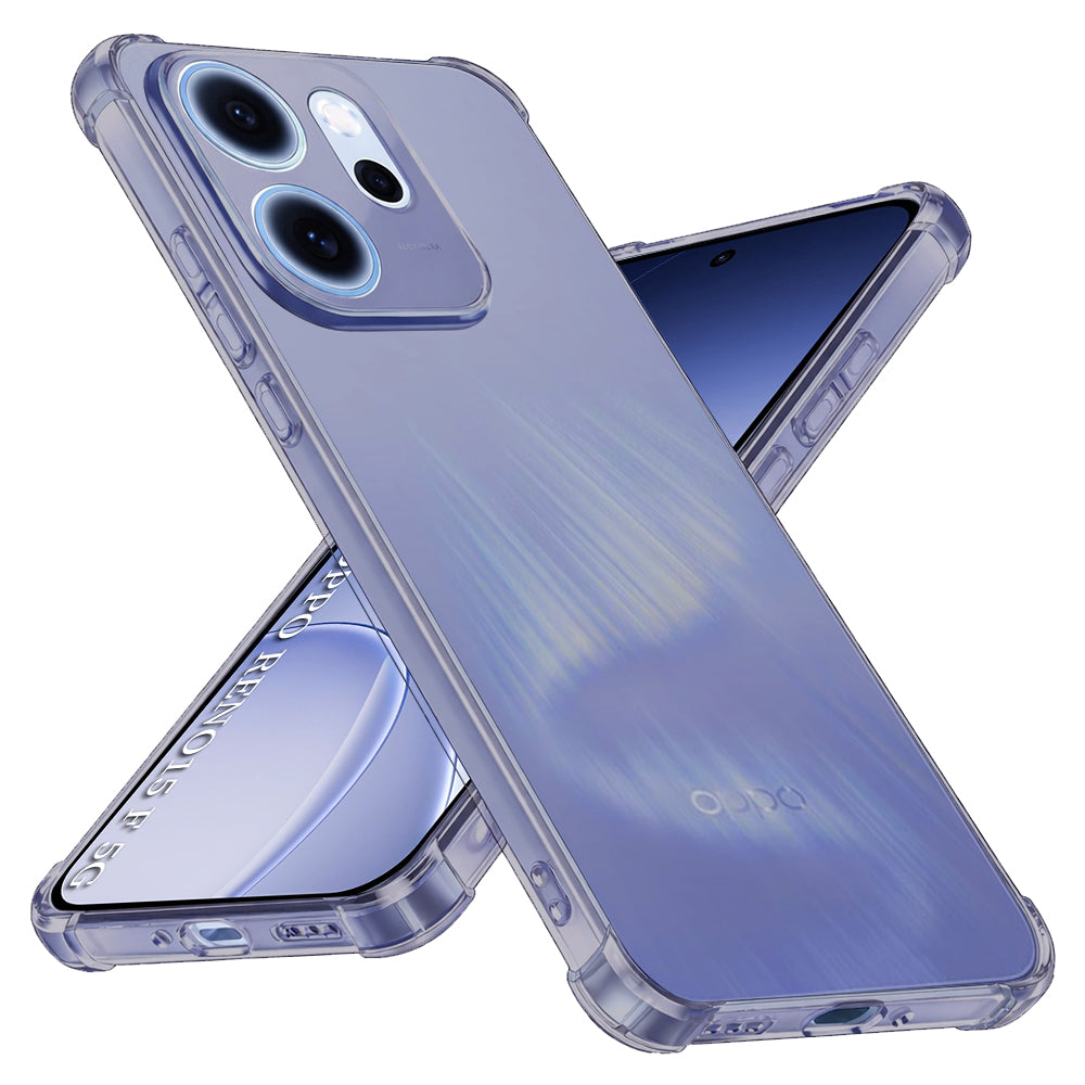 Case for Oppo Reno15 FS / Reno15 F, Techsuit, Shockproof Clear, Black