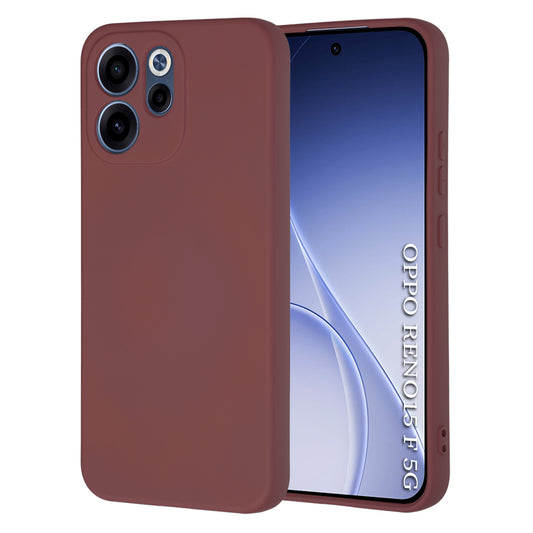Hülle für Oppo Reno15 FS / Reno15 F, Techsuit, SoftFlex, Weinrot