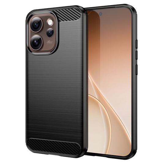 Custodia per Oppo Reno15 Pro Max, Techsuit, Carbonio, Nera