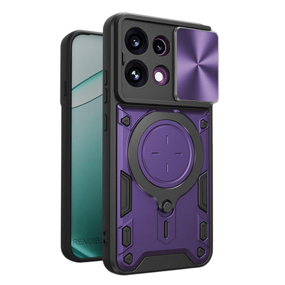 Hülle für Oppo Reno16 F / Reno16 FS, Techsuit, CamGuard Pro, Lila