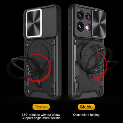 Hülle für Oppo Reno16 F / Reno16 FS, Techsuit, CamGuard Pro, Lila