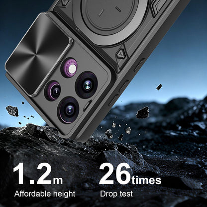 Hülle für Oppo Reno16 F / Reno16 FS, Techsuit, CamGuard Pro, Lila