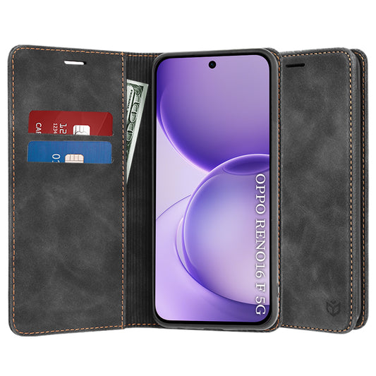 Coque pour Oppo Reno16 F / Reno16 FS, Techsuit, Confy, Noire
