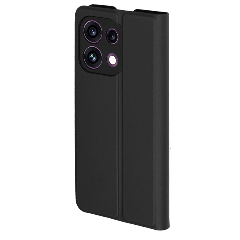 Custodia per Oppo Reno16 F / Reno16 FS, Techsuit, Magskin Book, Nera