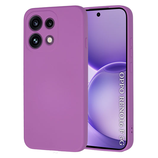 Coque pour Oppo Reno16 F / Reno16 FS, Techsuit, SoftFlex, Violet