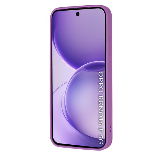 Coque pour Oppo Reno16 F / Reno16 FS, Techsuit, SoftFlex, Violet
