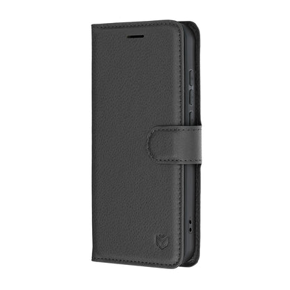Custodia per Oppo Reno16 Pro, Techsuit, Leather Folio, Nera
