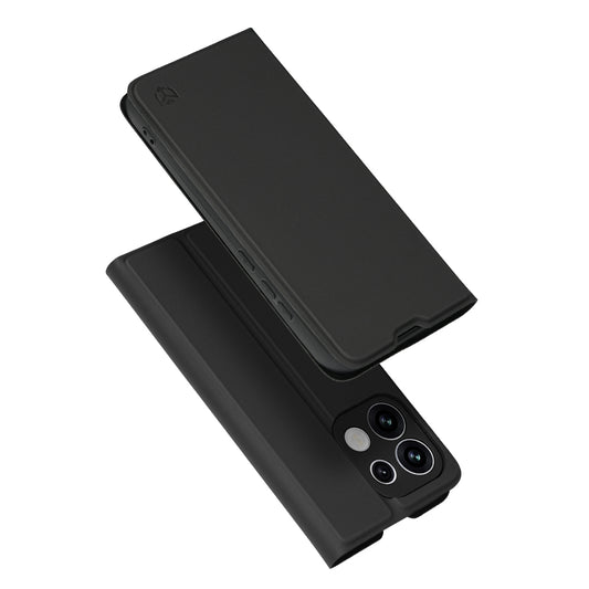 Coque pour Oppo Reno16 Pro, Techsuit, Magskin Book, Noire