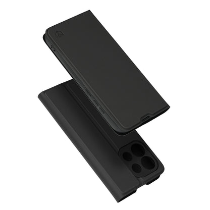 Hülle für Oppo Reno16 Pro, Techsuit, Magskin Book, Schwarz