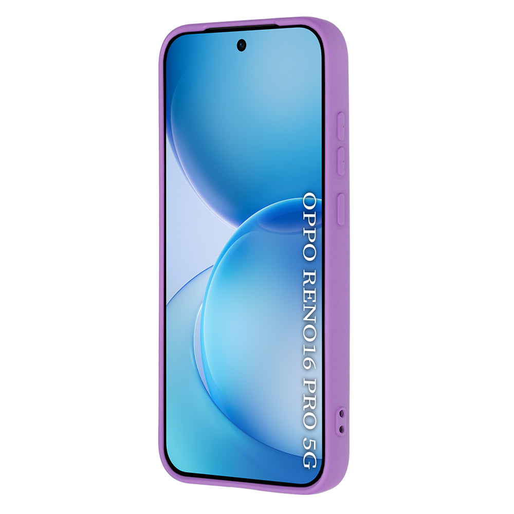 Hülle für Oppo Reno16 Pro, Techsuit, SoftFlex, Lila