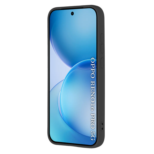 Hülle für Oppo Reno16 Pro, Techsuit, SoftFlex, Schwarz