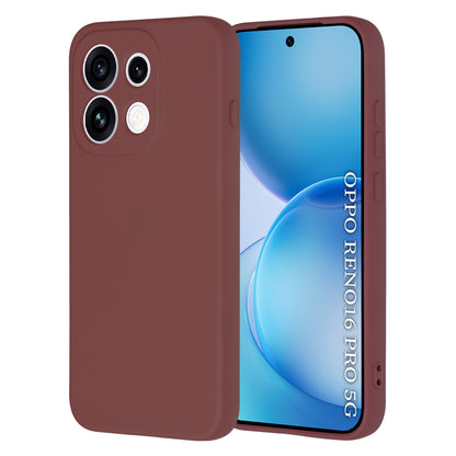 Hülle für Oppo Reno16 Pro, Techsuit, SoftFlex, Weinrot