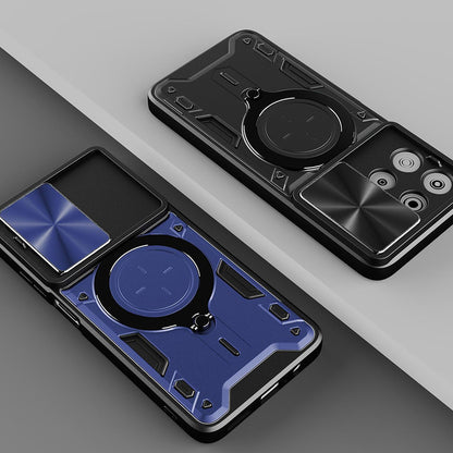 Custodia per Oppo Reno16 / Reno16 Pro, Techsuit, CamGuard Pro, Nera
