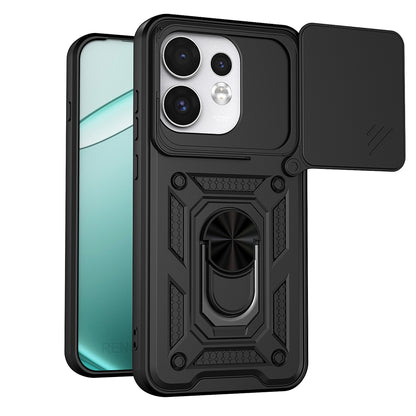 Coque pour Oppo Reno16 / Reno16 Pro, Techsuit, CamShield, Noire