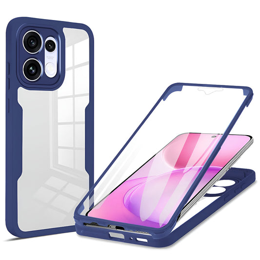 Coque pour Oppo Reno16 / Reno16 Pro, Techsuit, ColorVerse 360, Bleue