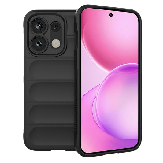 Hülle für Oppo Reno16 / Reno16 Pro, Techsuit, Magic Shield, Schwarz
