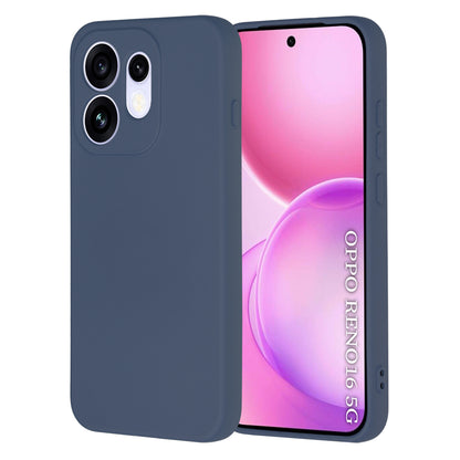 Custodia per Oppo Reno16, Techsuit, SoftFlex, Blu Navy