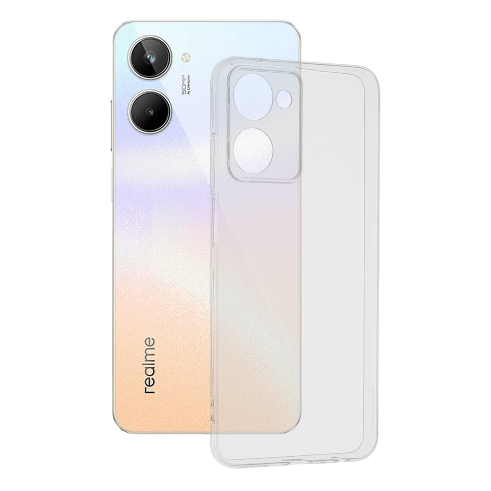Custodia per Realme 10, Techsuit, Chiara, Trasparente