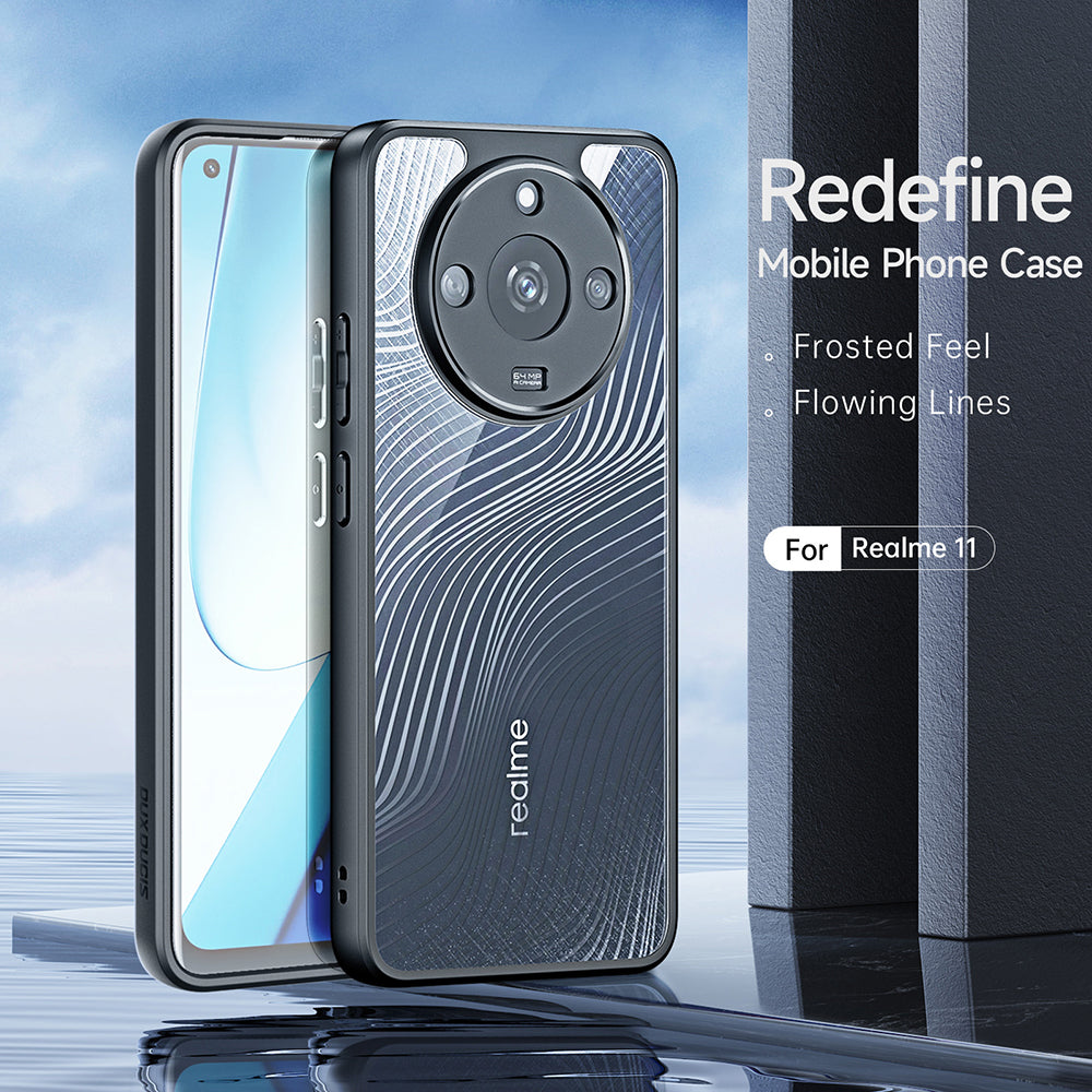 Custodia per Realme 11 5G, DUX DUCIS, Aimo, Nera