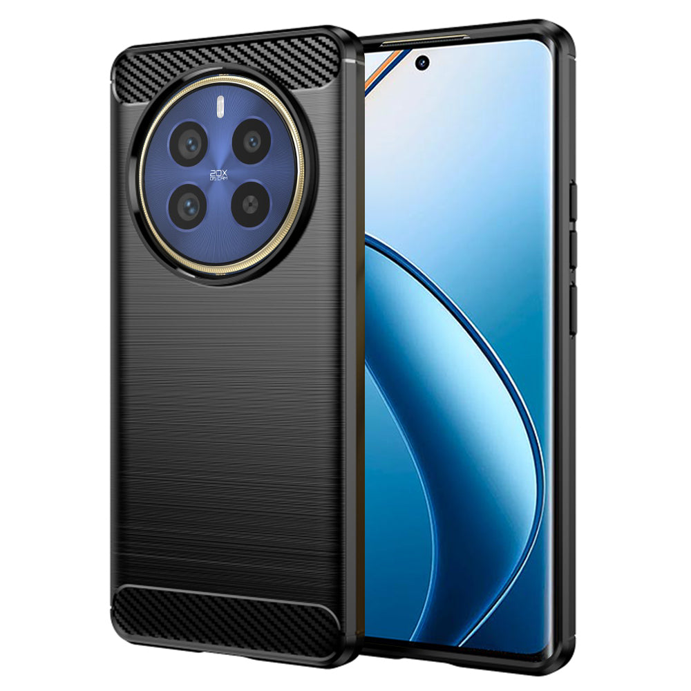 Case for Realme 12 Pro / 12 Pro+, Techsuit, Carbon, Black